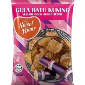 SWEET HOME – Gula Batu Kuning 250g