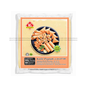 KG PASTRY Spring Roll Pastry 7.5" 50PCS