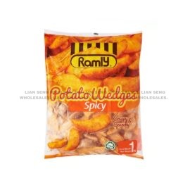 RAMLY POTATO WEDGES SPICY 1KG