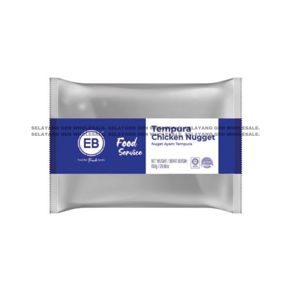 EB Tempura Chicken Nugget 850G - Selayang Gen Wholesale Sdn Bhd