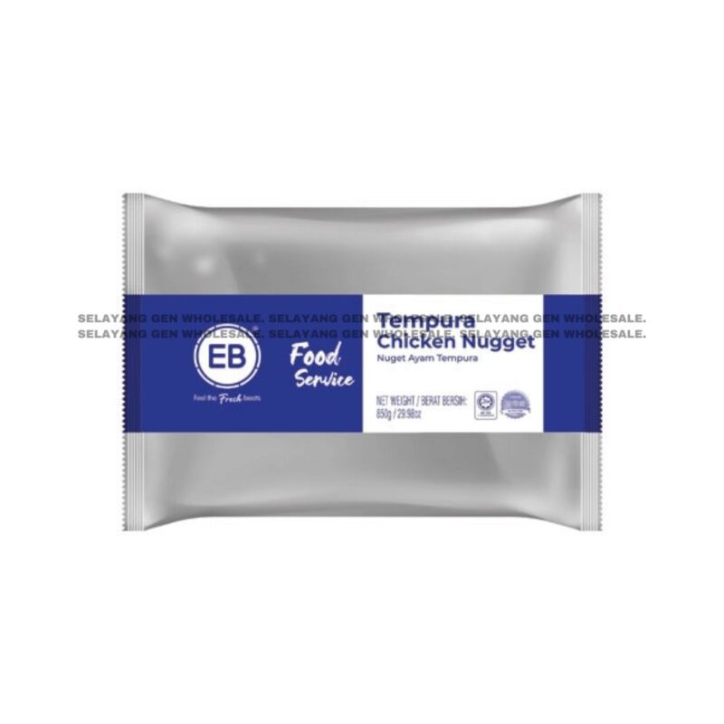 EB Tempura Chicken Nugget 850G - Selayang Gen Wholesale Sdn Bhd