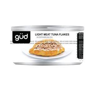 GUD LIGHT MEAT TUNA FLAKES IN SOYABEAN OIL 1850G*6