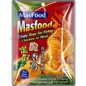 MasFood - Crispy Flour for Frying Chicken or Meat 160G