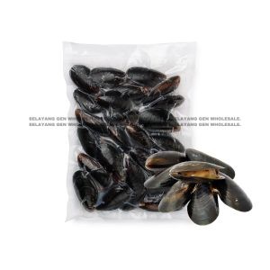MUSSEL Whole Shell Black Mussel 1KG